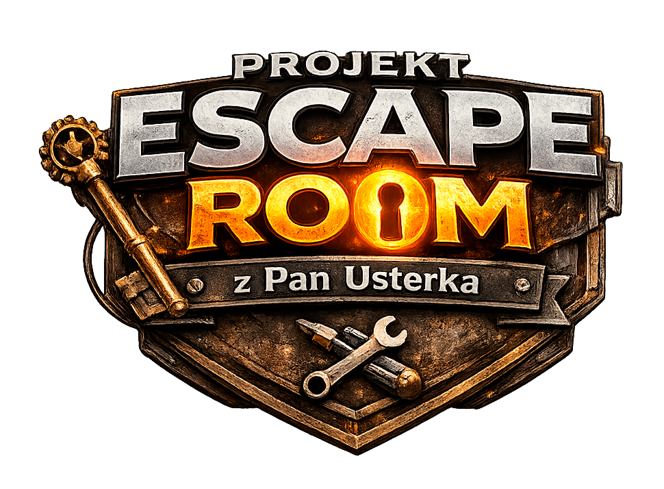 Projektowanie i Budowa Escape Roomów na Zamówienie | Pan Usterka Projekt ESCAPE Room z Pan Usterka – projektowanie i budowa escape roomów na zamówienie